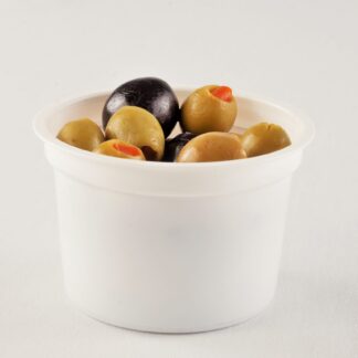 4 oz White Single Serve Cup
