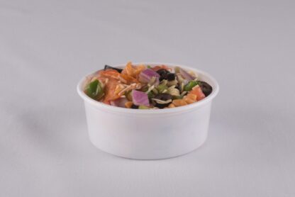8 oz White PP Deli Containers