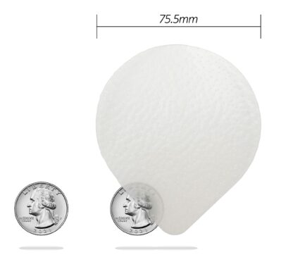 Tamper Evident Seal, Single Serve Size (75.5 mm) PET (980) Count